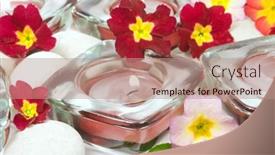  Presentation with white candles - 