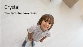  Presentation with automotive interior inside car - PPT layouts enhanced with flowersmoving background - children inside interior of modern background and a  colored foreground