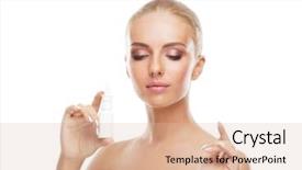  Presentation with spray - Slide deck consisting of flu illness sinusitis and healthcare background and a lemonade colored foreground