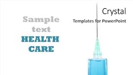  Presentation with pure white - Presentation with flu shot - close up of a syringe background and a white colored foreground