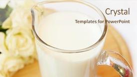  Presentation with war roses tudor rose - Amazing slides having fluid balance - milk and roses backdrop and a cream colored foreground