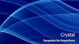  Presentation with deep blue - Cool new presentation with fluid dynamics - deep blue theme - computer backdrop and a navy blue colored foreground