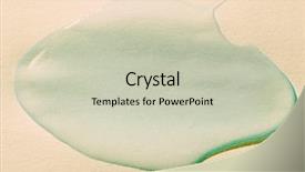  Presentation with fluid - Slide set enhanced with fluid stain in the shape of speech bubble vintage retro style background and a soft green colored foreground