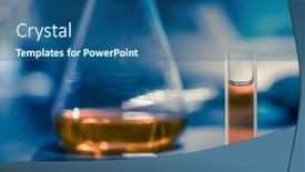  Presentation with sample - Slides consisting of fluorescence-assays-cuvettes-facilitate-fluorescence and a ocean colored foreground