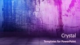  Presentation with neon - Colorful PPT layouts enhanced with fluorescent - metallic interior background with neon backdrop and a violet colored foreground