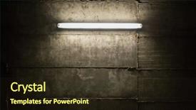  Presentation with fallopian tube toward the uterus - Presentation theme with fluorescent light tube background and a wine colored foreground