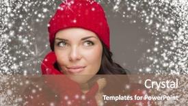  Presentation with race - Presentation theme enhanced with dried poppy head opium drugs background and a tawny brown colored foreground