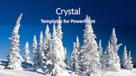  Presentation with winter scene - Audience pleasing presentation consisting of flurried - photo of wonderful scene somewhere backdrop and a navy blue colored foreground