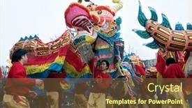  Presentation with chinese dragon - 