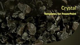  Presentation with fossil fuel - Slides having flying-coal-with-up background and a wine colored foreground