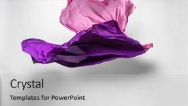  Presentation with batik fabric beautiful of art - Slides having flying fabric - art object design background and a  colored foreground