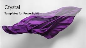  Presentation with batik fabric beautiful of art - PPT layouts featuring flying fabric - art object design background and a  colored foreground