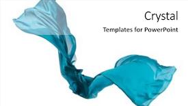  Presentation with freeze - Cool new slide set with flying flag - isolated shot of freeze motion backdrop and a white colored foreground