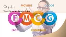  Presentation with fmcg - Presentation enhanced with fmcg-concept-fast-moving-consumer background and a lemonade colored foreground
