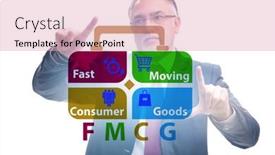  Presentation with fmcg - Theme featuring fmcg-concept-fast-moving-consumer background and a lemonade colored foreground