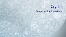  Presentation with bubble - Beautiful presentation theme featuring foaming foaming - close-up of soap bubble abstract backdrop and a sky blue colored foreground