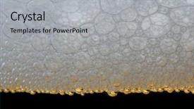  Presentation with beer foam - Cool new presentation with foaming foaming - foam of beer close-up backdrop and a  colored foreground