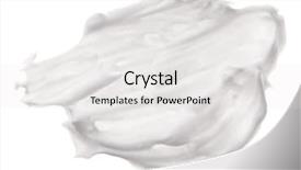  Presentation with shave - Amazing PPT theme having foaming foaming - shave foam cream sample isolated backdrop and a white colored foreground