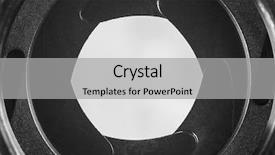  Presentation with lens - Colorful PPT theme enhanced with focus camera - lens aperture macro shot backdrop and a light gray colored foreground