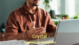  Presentation with online music lesson piano - Presentation enhanced with focus-on-hand-of-young background and a tawny brown colored foreground