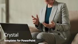  Presentation with focus - PPT layouts featuring focus-on-hands-of-confident background and a  colored foreground