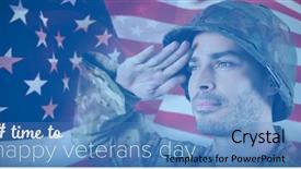  Presentation with usa flag - Beautiful presentation theme featuring focus on usa flag backdrop and a teal colored foreground