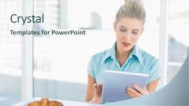  Presentation with classy - PPT layouts enhanced with land snail in the backlight background and a gray colored foreground