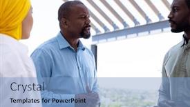  Presentation with diverse business people - 