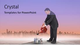  Presentation with fog computing - Beautiful slides featuring fog computing - digital composite of digital composite backdrop and a light blue colored foreground