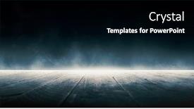  Presentation with fog - Slide set with fog-in-the-dark-smoke background and a black colored foreground