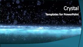  Presentation with fog - Presentation design having luminescent - fog luminescence background and a black colored foreground