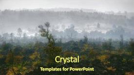  Presentation with bad weather - Slide deck consisting of fogg and bad weather background and a  colored foreground