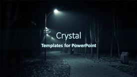  Presentation with foggy - Theme enhanced with foggy-evening-in-the-autumn background and a wine colored foreground