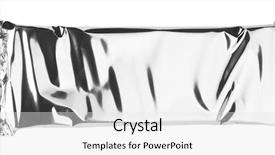  Presentation with monarch butterfly isolated on white - Slide deck enhanced with foil package isolated white background background and a white colored foreground