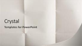  Presentation with old paper - Amazing presentation theme having folded paper backdrop and a light gray colored foreground