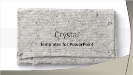 Presentation with rough - PPT layouts consisting of folded-piece-of-rough-natural background and a  colored foreground