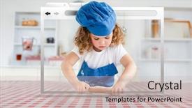  Presentation with internet - Presentation enhanced with feast - heart and sweet colored candy background and a gray colored foreground