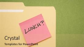  Presentation with pink green - Colorful presentation enhanced with  backdrop and a  colored foreground