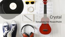  Presentation with set of sauces in white - Theme enhanced with folk art songs - musician set on white wooden background and a light gray colored foreground