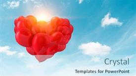  Presentation with dream - Beautiful theme featuring follow-your-dream-mixed-media backdrop and a sky blue colored foreground