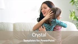  Presentation with happy mothers day - Amazing slide set having fond - happy mother's day mom backdrop and a coral colored foreground