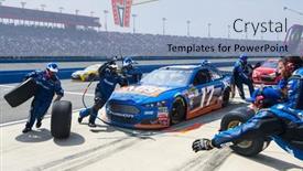  Presentation with auto - Slides having fontana-ca-mar-22-2015 background and a light blue colored foreground