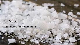  Presentation with food additives - Slide deck with food additives - sea salt background and a light gray colored foreground
