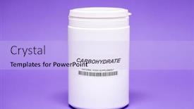  Presentation with food supplements - Slide deck having food-additives-nutritional-supplements-microelements background and a light blue colored foreground