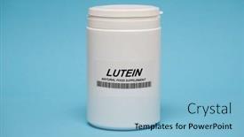  Presentation with food additives - Presentation theme enhanced with food-additives-nutritional-supplements-microelements background and a light blue colored foreground