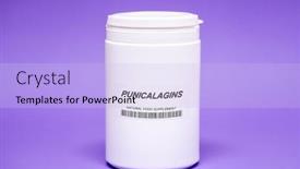  Presentation with food additives - Presentation theme with food-additives-nutritional-supplements-microelements background and a light blue colored foreground