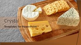  Presentation with salty - Amazing slide deck having food-and-eating-concept-different backdrop and a gold colored foreground