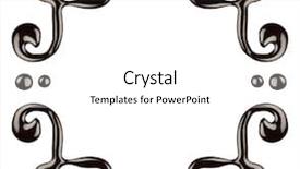  Presentation with old white antique frame - Cool new theme with food art - chocolate frame isolated on white backdrop and a white colored foreground