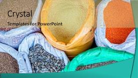  Presentation with israel - Audience pleasing PPT theme consisting of market in akko acre israel backdrop and a yellow colored foreground