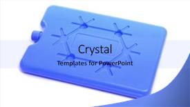  Presentation with climate - Amazing theme having food climate seasons - blue ice pack backdrop and a  colored foreground